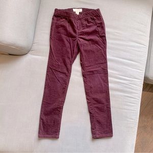 Girls Forever 21 “Velvet” pants.  Size 6-8.  Excellent Used Condition